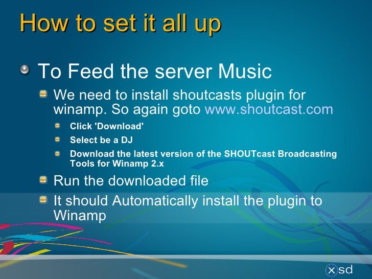 TÉLÉCHARGER SHOUTCAST WIN32 CONSOLE/GUI SERVER V1.9.5 CONSOLE/GUI V1.9.5 SHOUTCAST WIN32 TÉLÉCHARGER SERVER